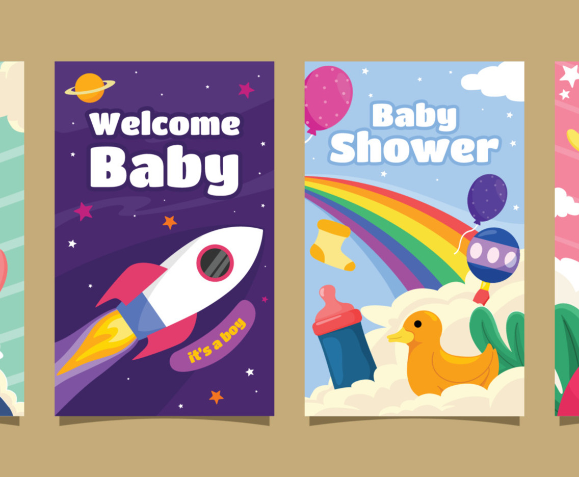 Happy Bornday Template Card