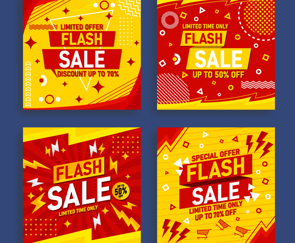 Flash Sale Social Media Post