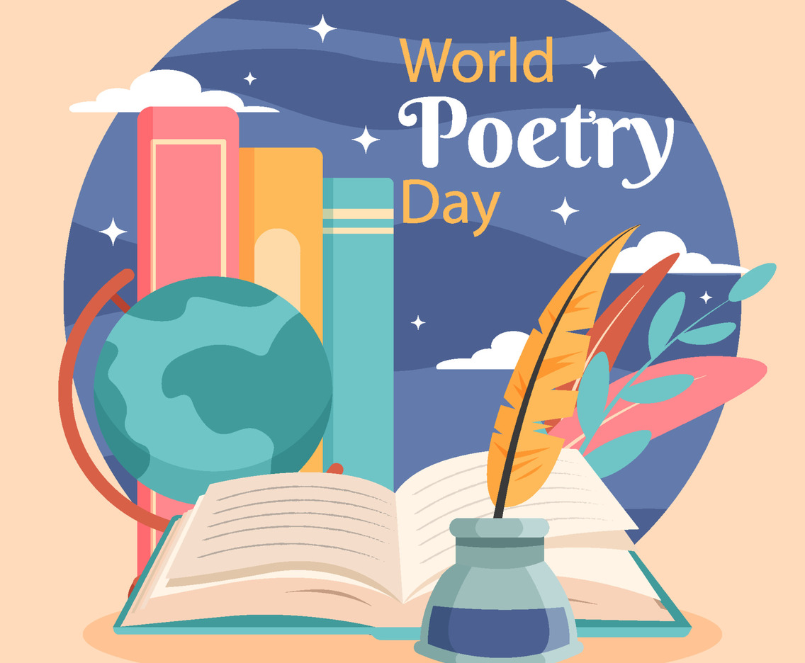 World Poetry Day Concept