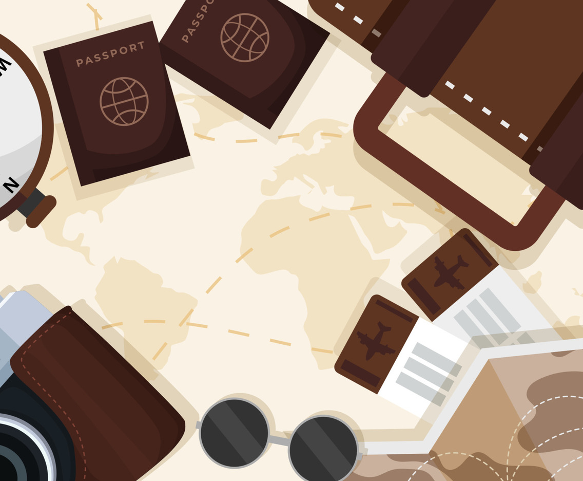 World Tourism Day Concept Background