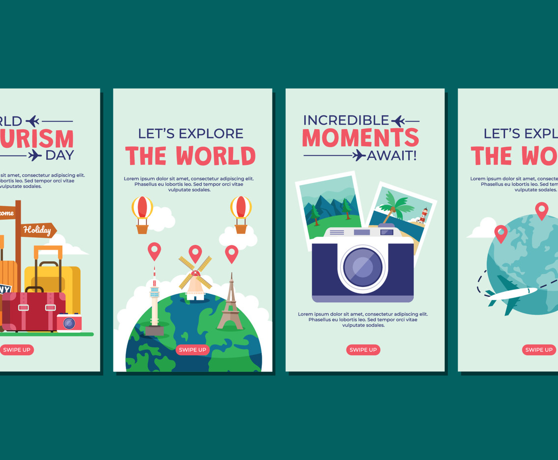 World Tourism Day Social Media Template