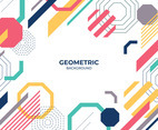 Abstract Geometric Background