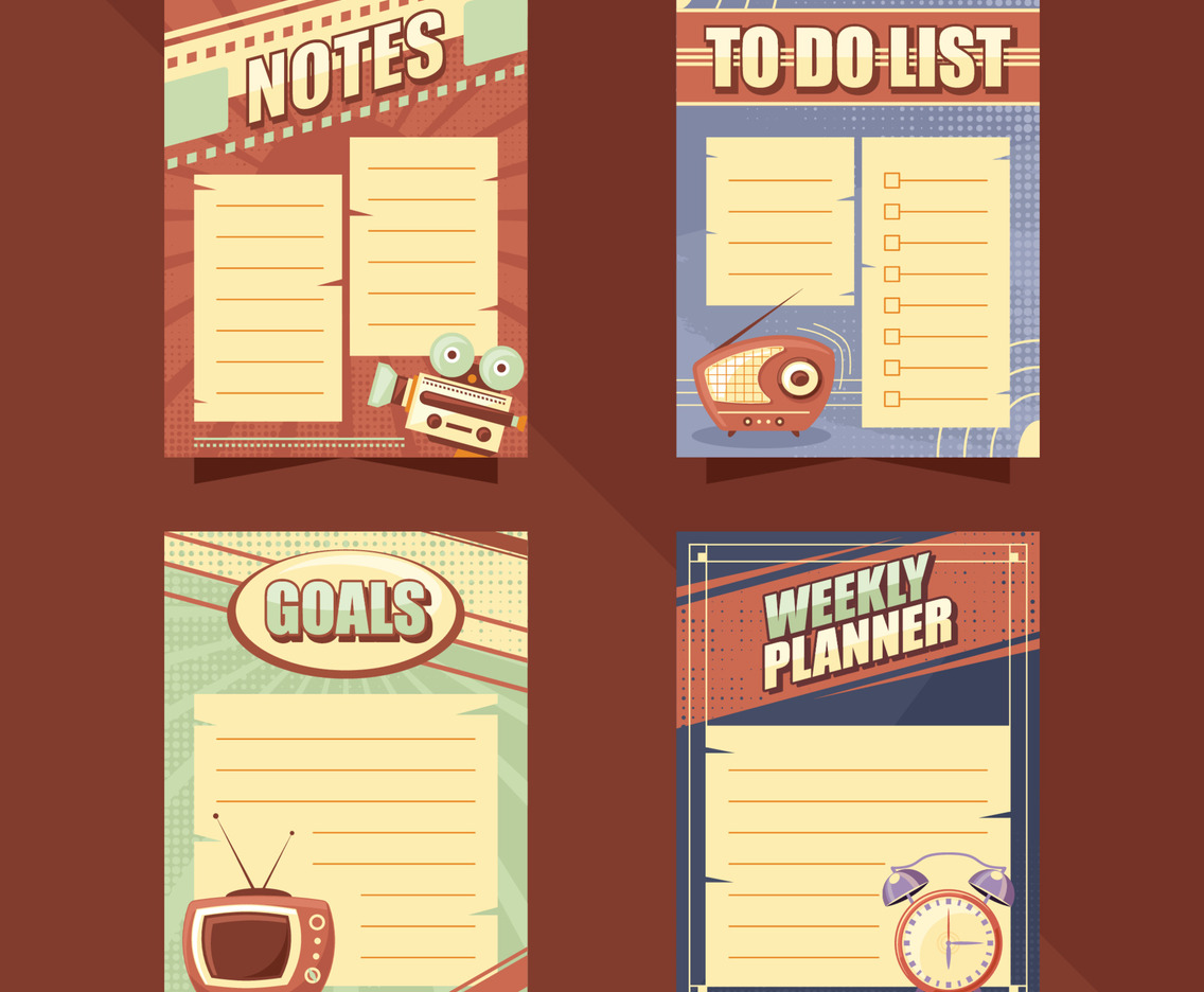 Vintage Journal Template