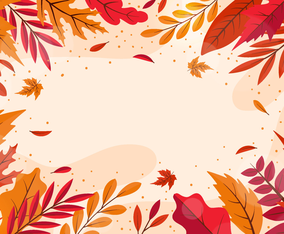 Nature Fall Floral Autumn Background