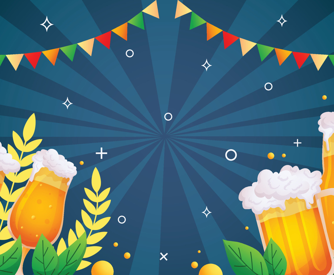 Happy Beer Day Background