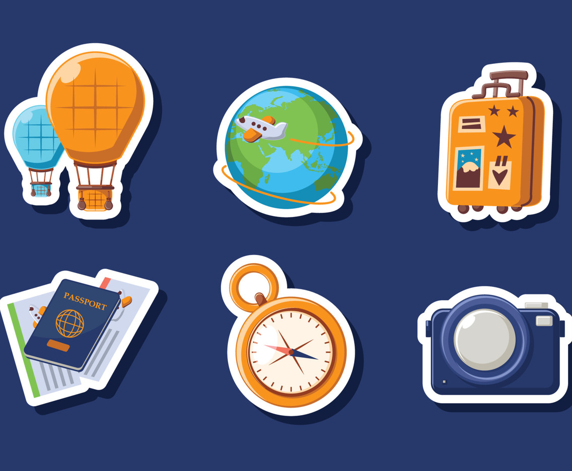 World Tourism Day Sticker Collection