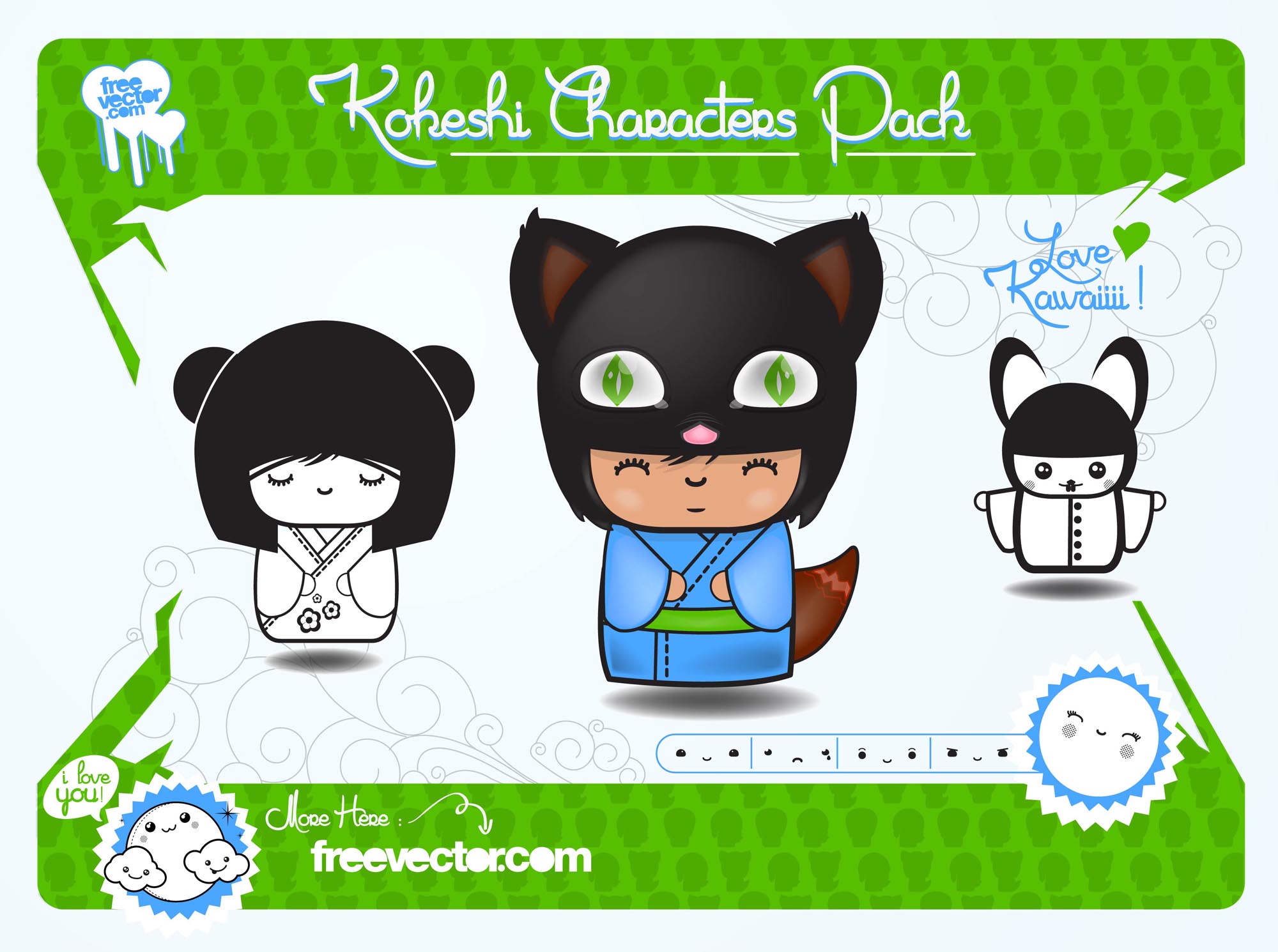 Kokeshi Vectors