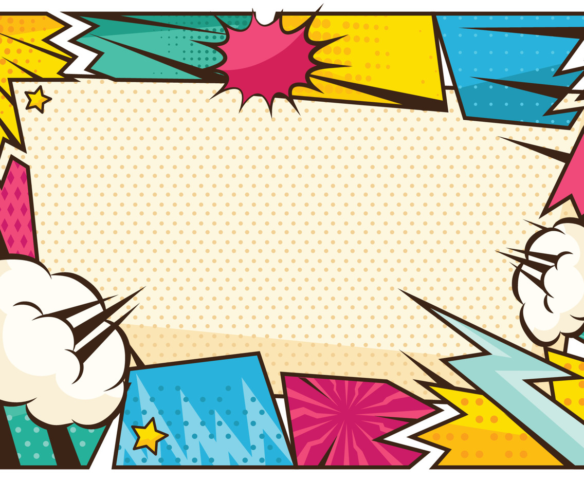 Colourful Pop Art Concept