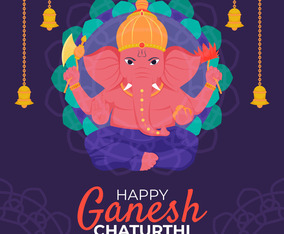Ganesh Chaturthi Background