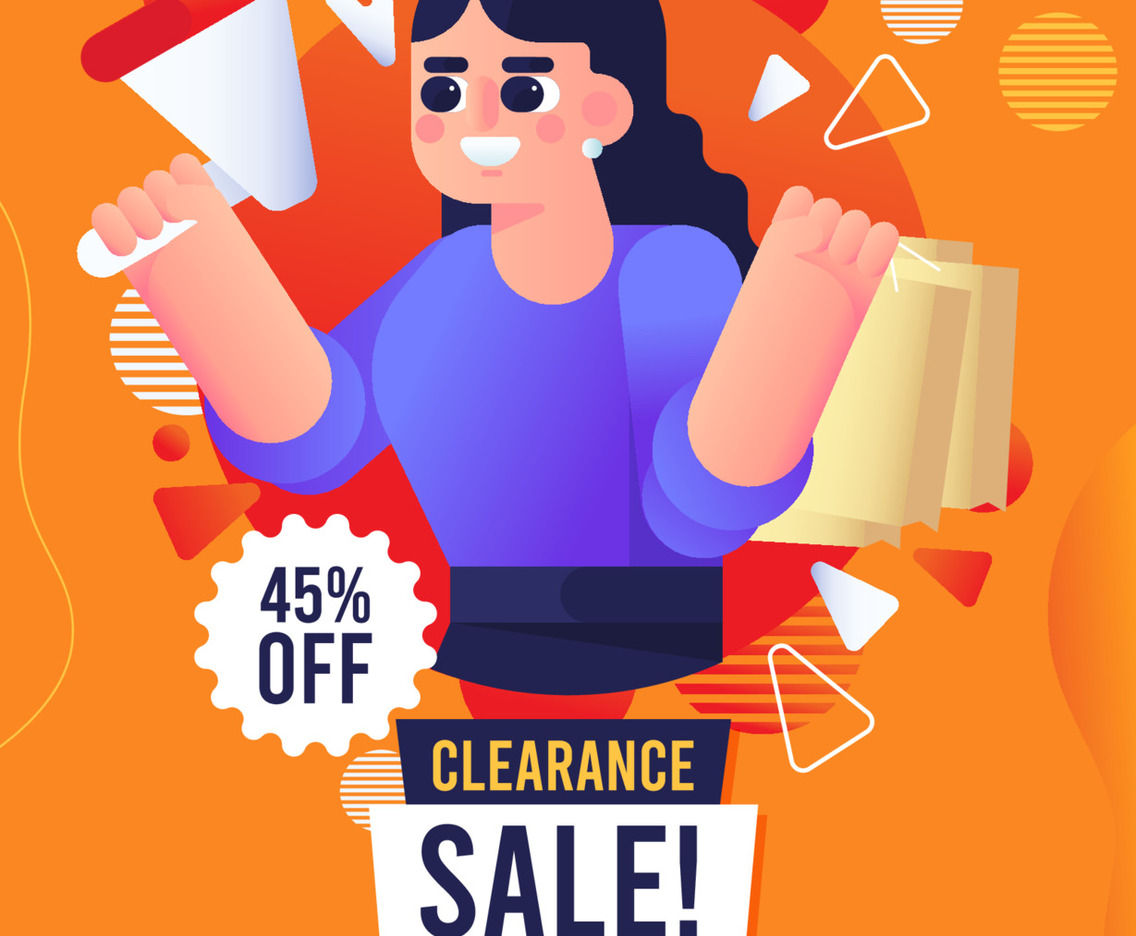 Clearance Sale Poster