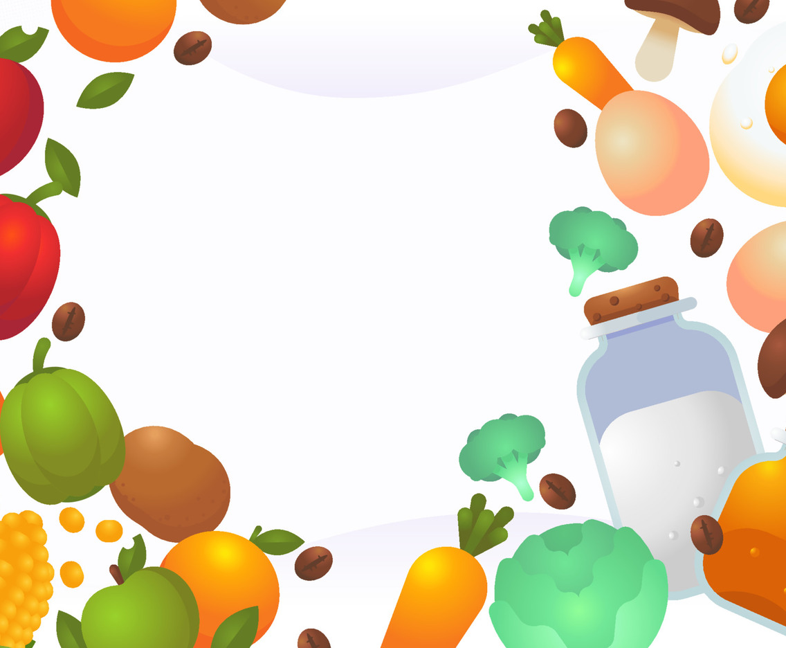 Various Kinds Of Organic Foods