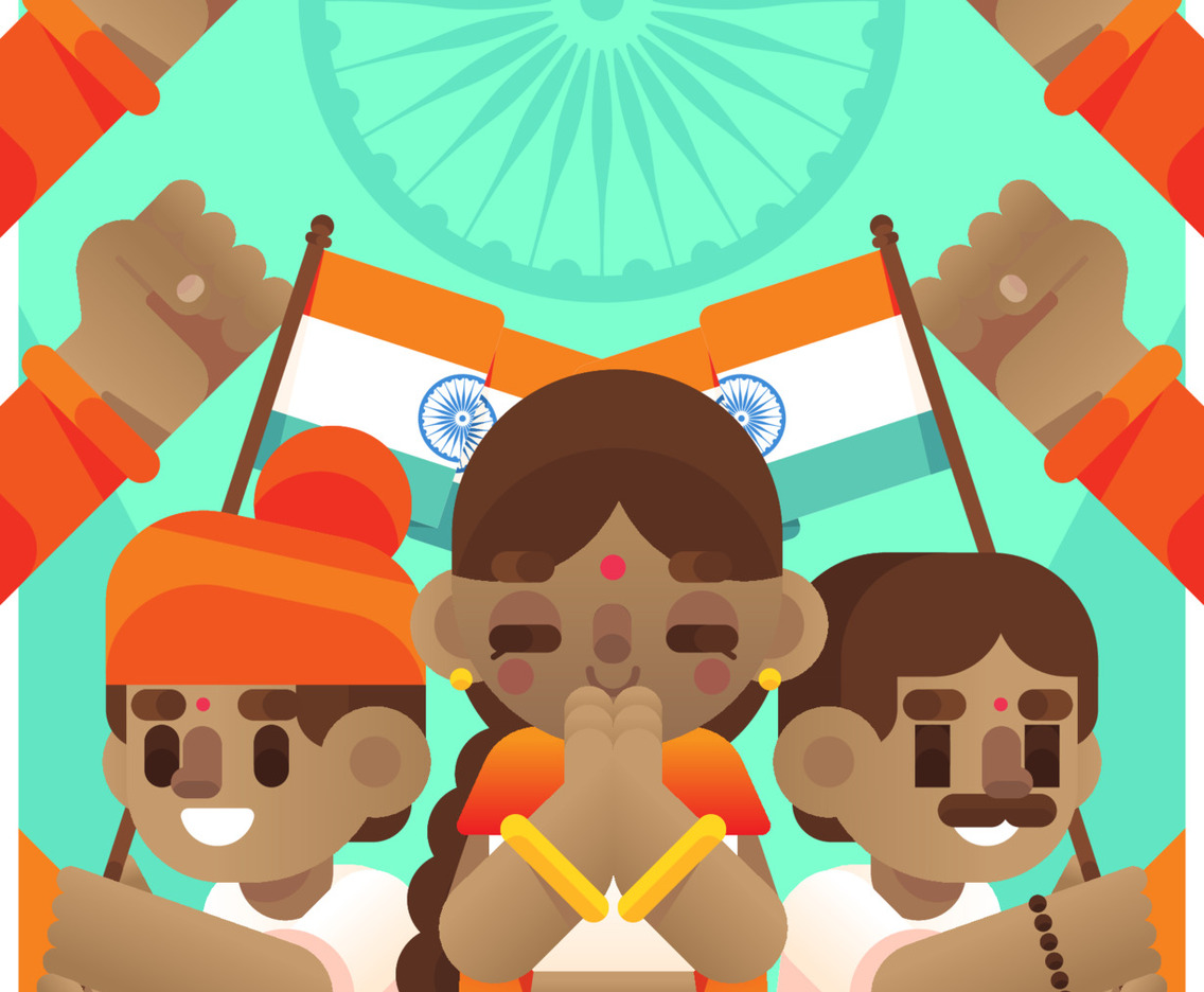 People Celebrate India's Independence Day