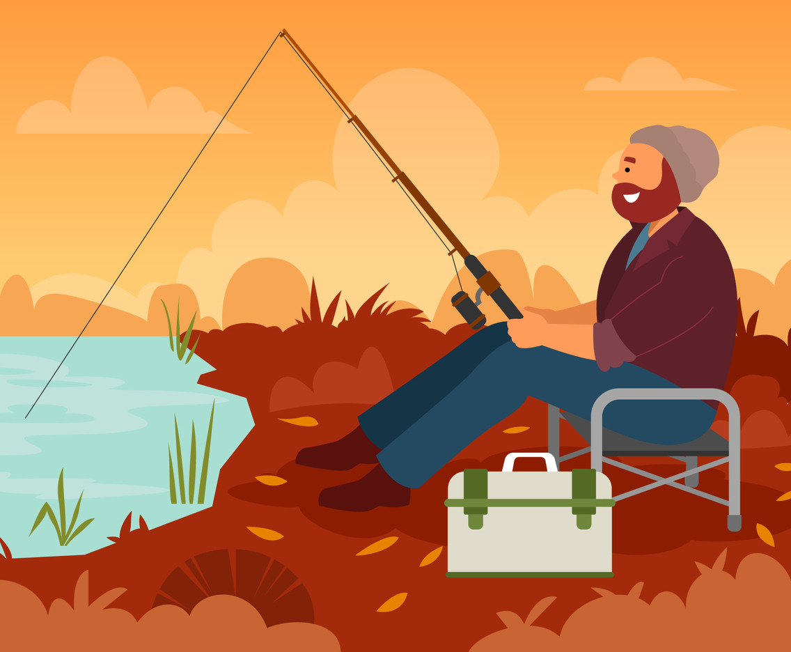 Fishing in Autumn