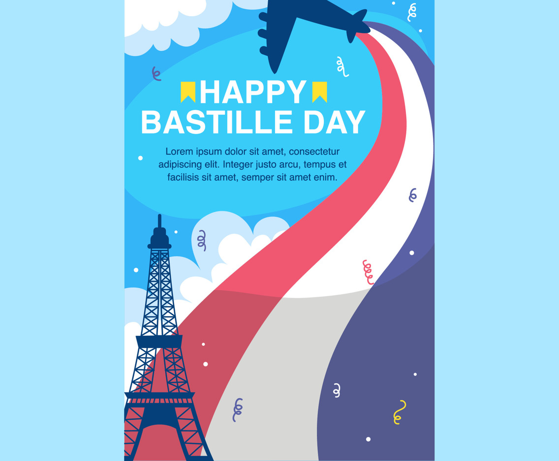 Bastille Day Celebration Poster
