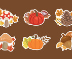 Fall Floral Stickers