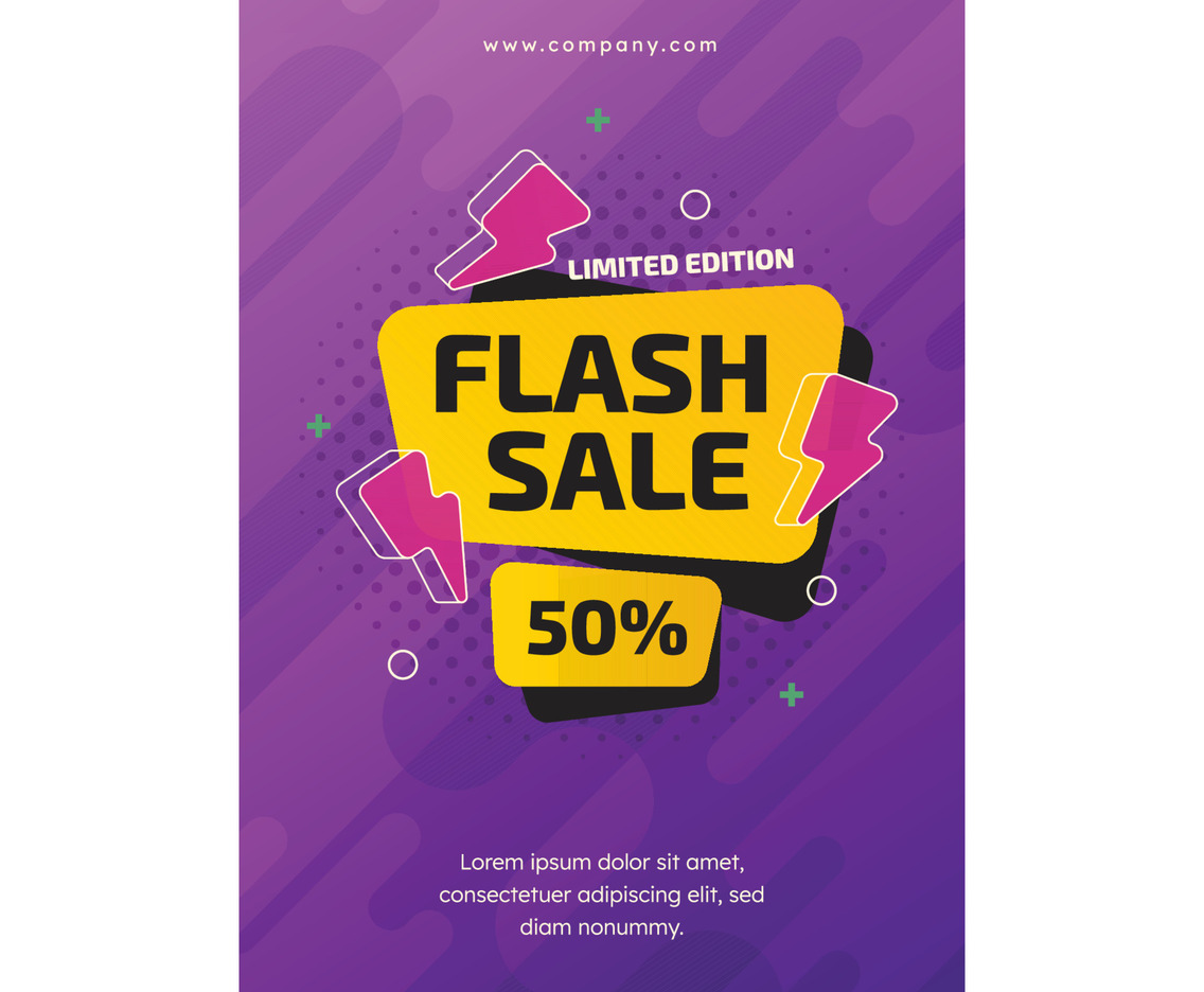 Flash Sale Poster
