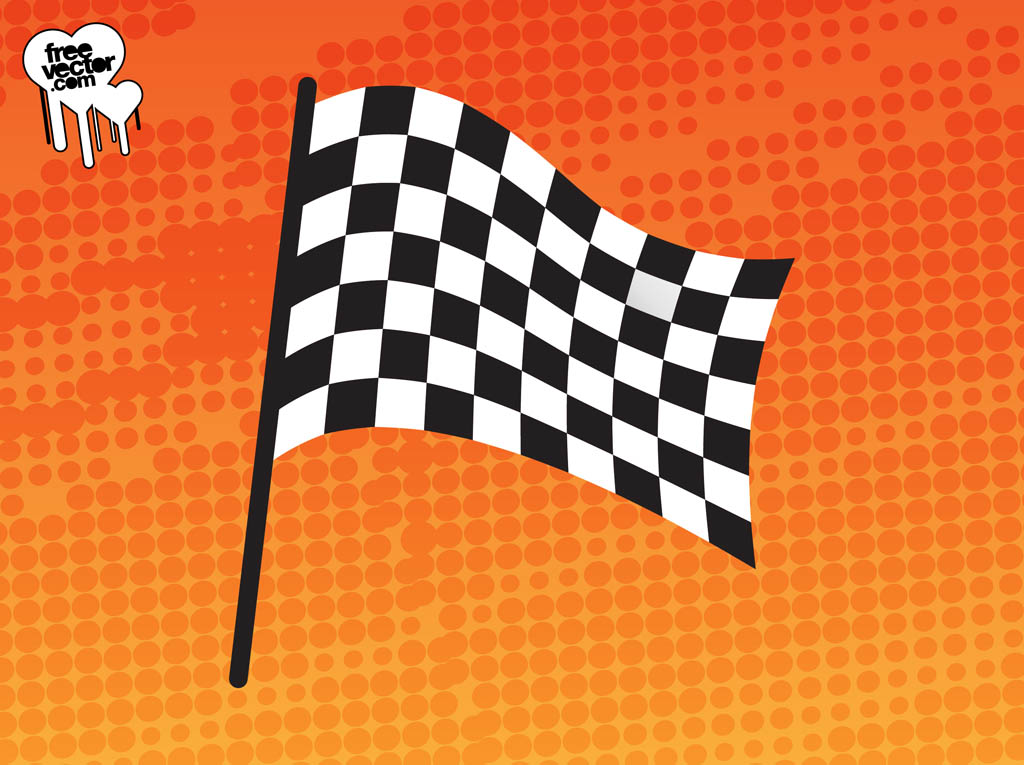 Download Waving Racing Flag Vector Art & Graphics | freevector.com