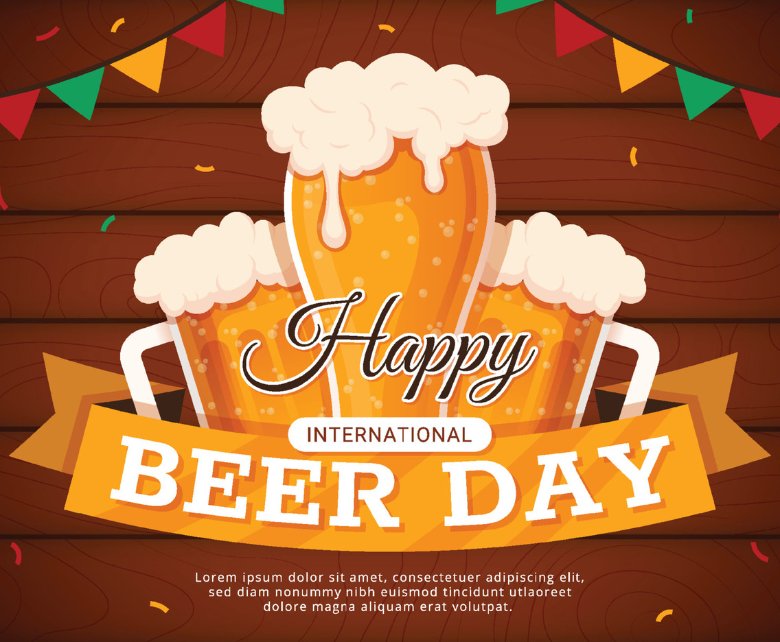 International Beer Day Concept