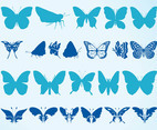 Butterflies Silhouettes