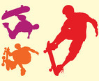 Silhouette Skaters