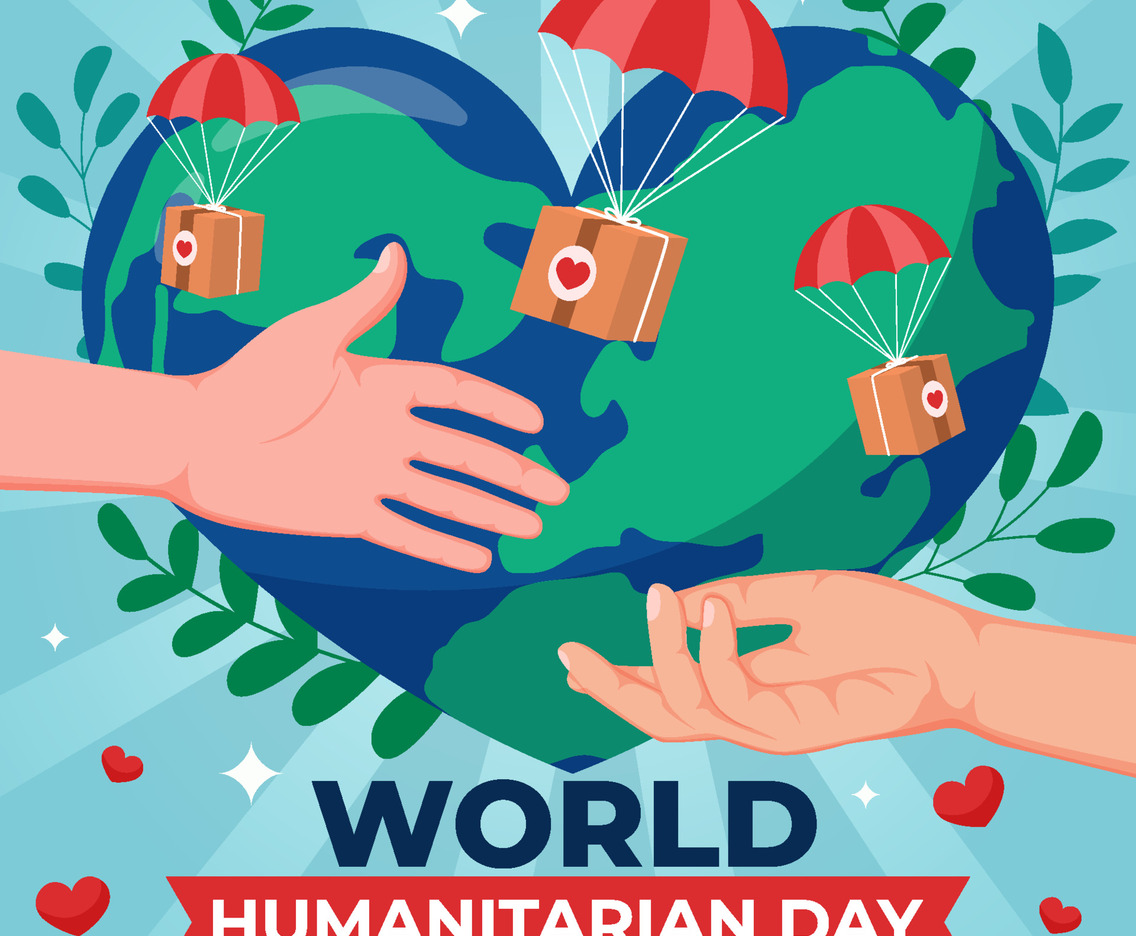 World Humanitarian Day Concept