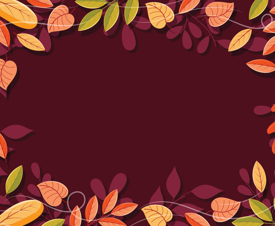 Nature Fall Floral Background