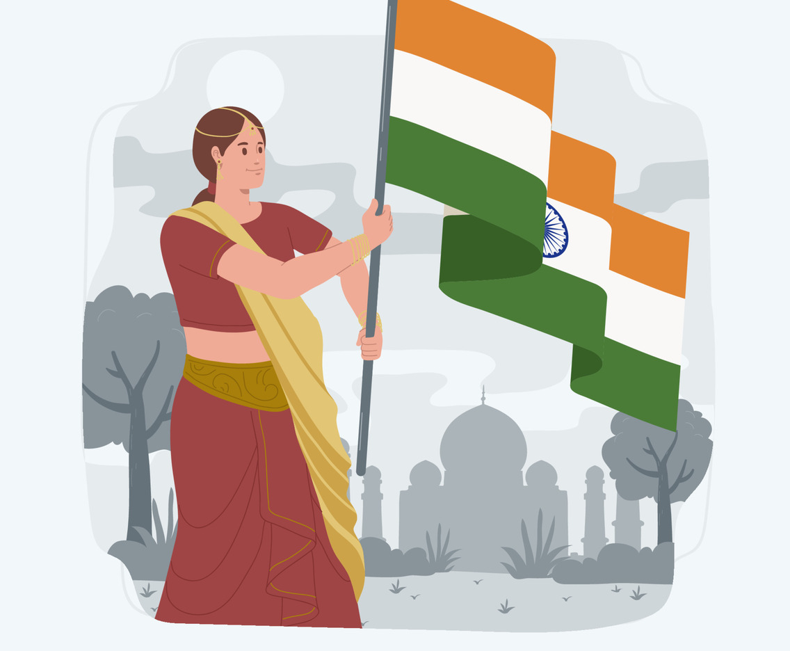 India Independence Day Concept