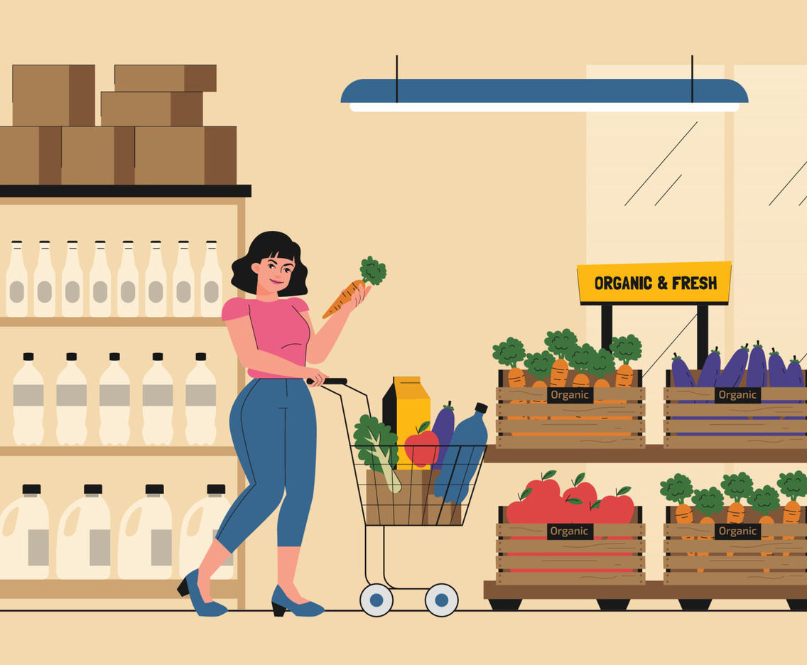 Organic Food Shopping