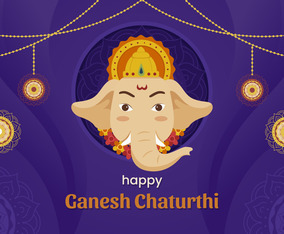 Ganesh Chaturthi Background