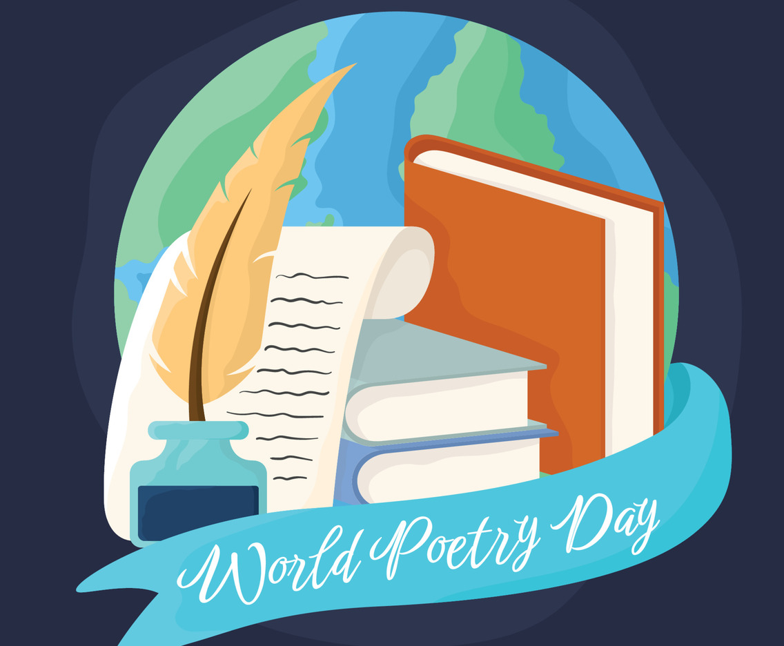 World Poetry Day Concept
