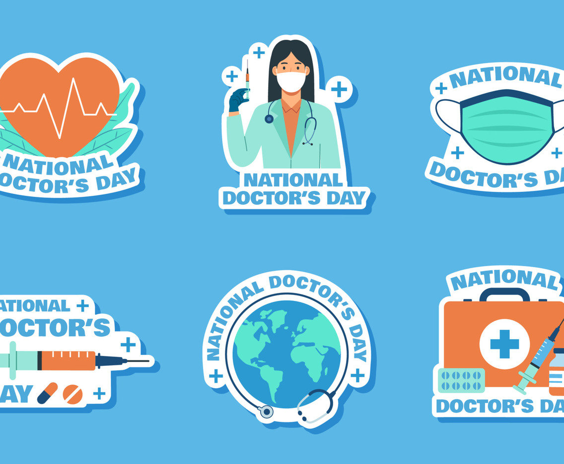 National Doctor's Day Stickers