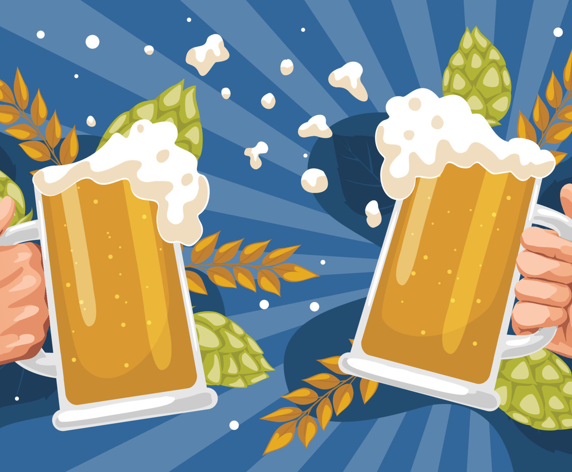 Beer Day Background