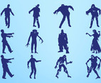 Zombie Silhouettes Graphics