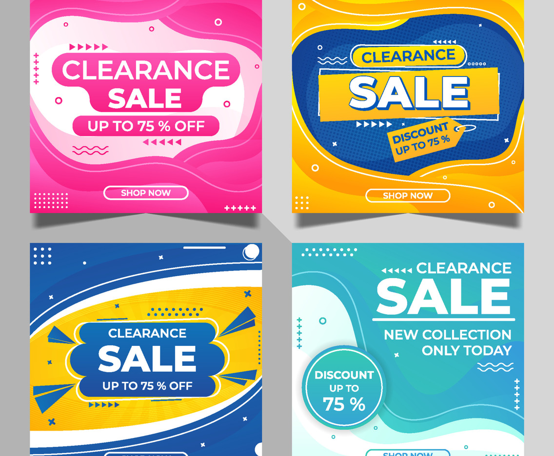 Clearance Sale Social Media Post