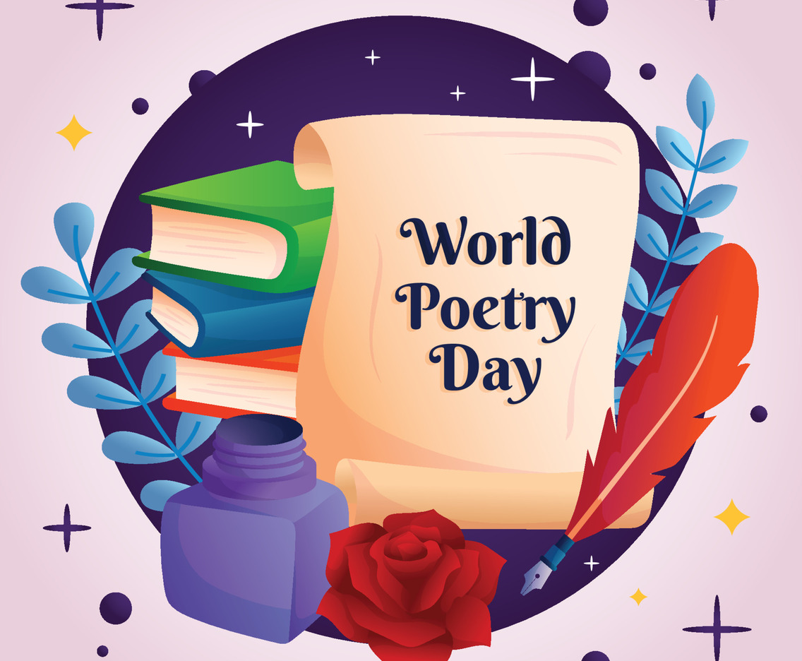 World Poetry Day Concept
