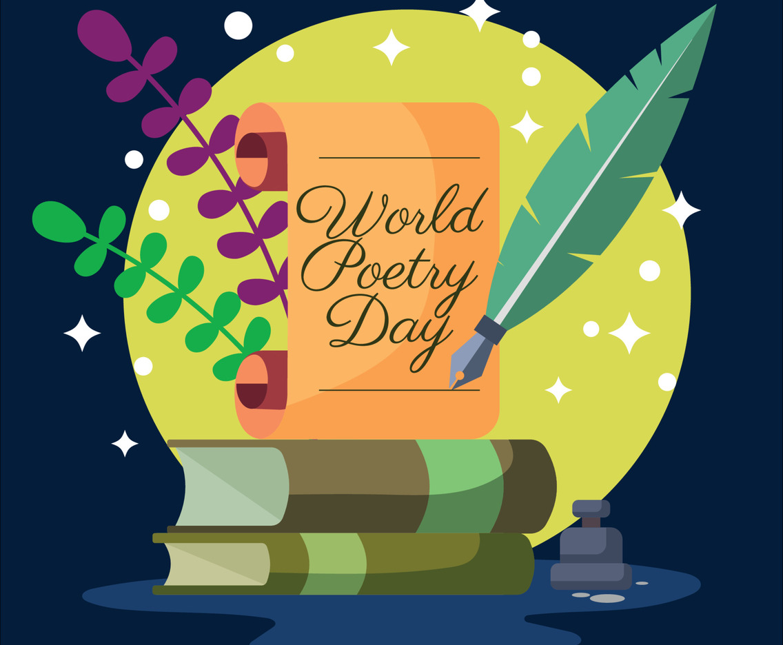 Poetry Day Illustration