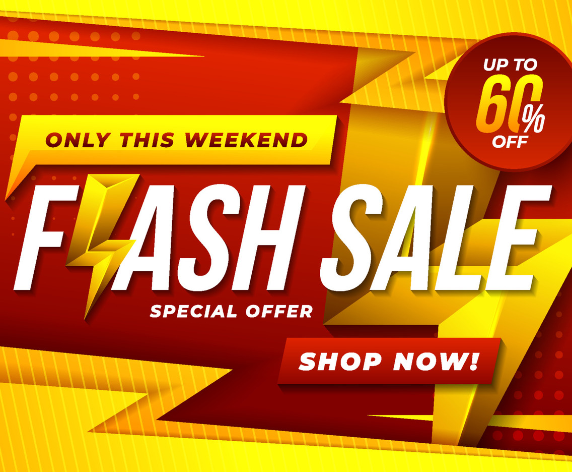 Flash Sale Poster Background