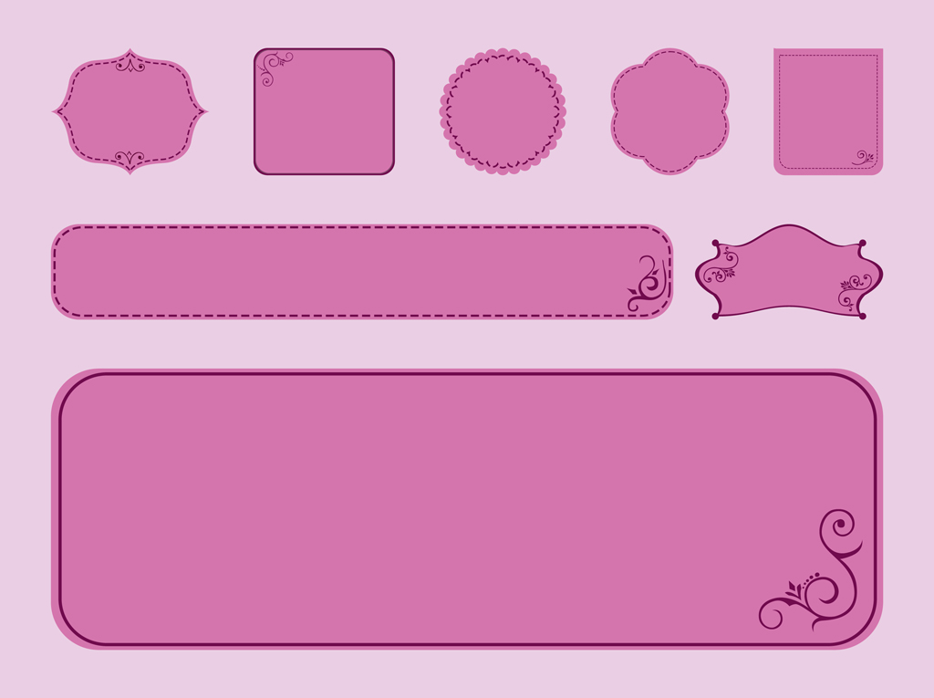 Vintage Vector Labels