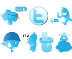 Twitter Graphics Set