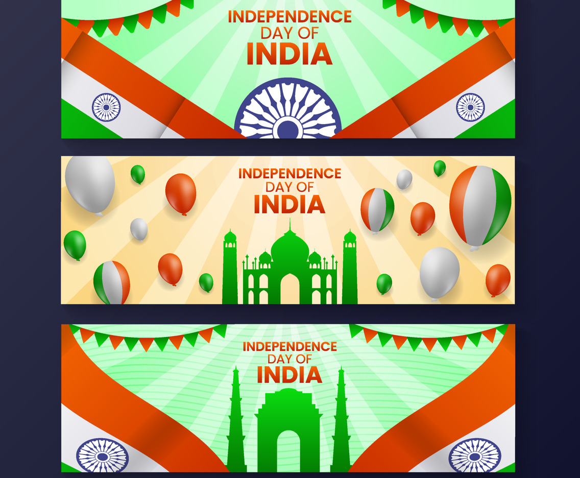 India Independence Day Banner