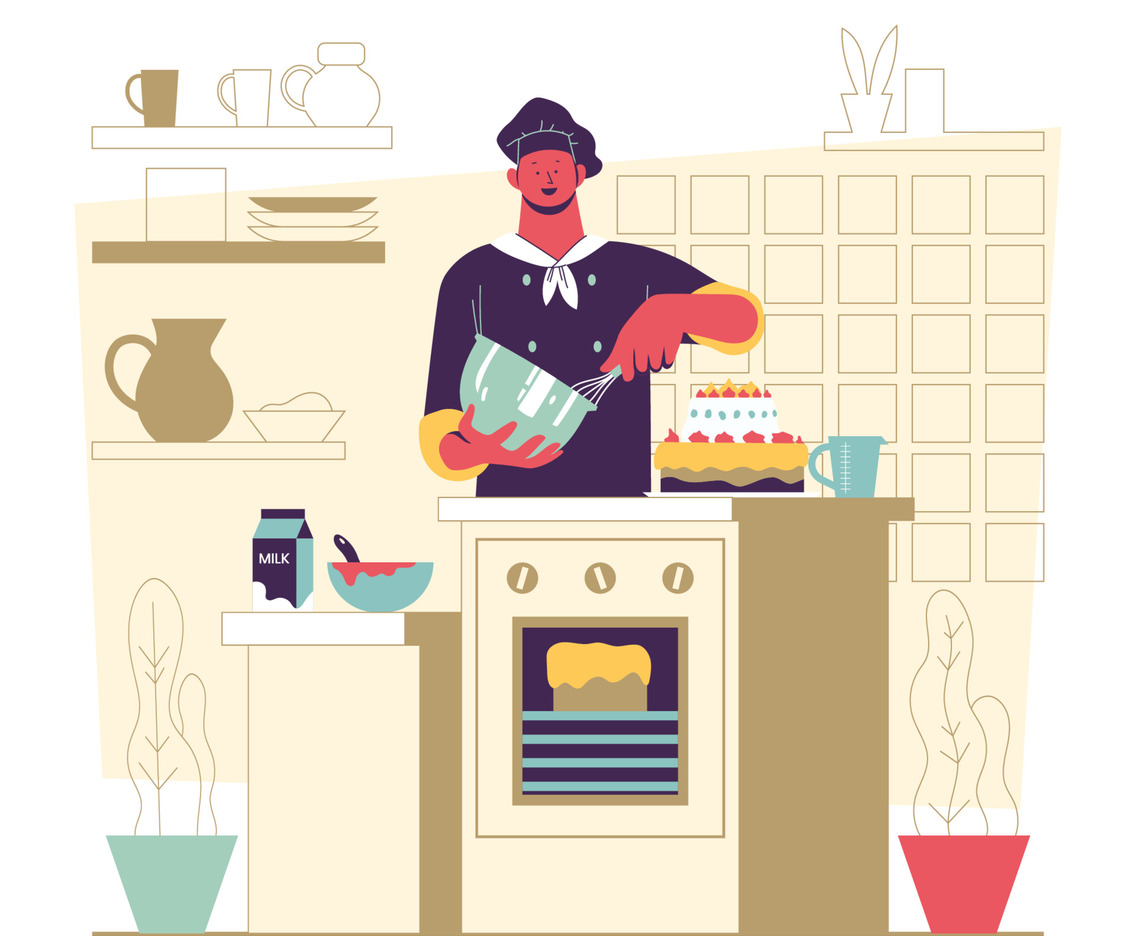 Male Patissier Concept