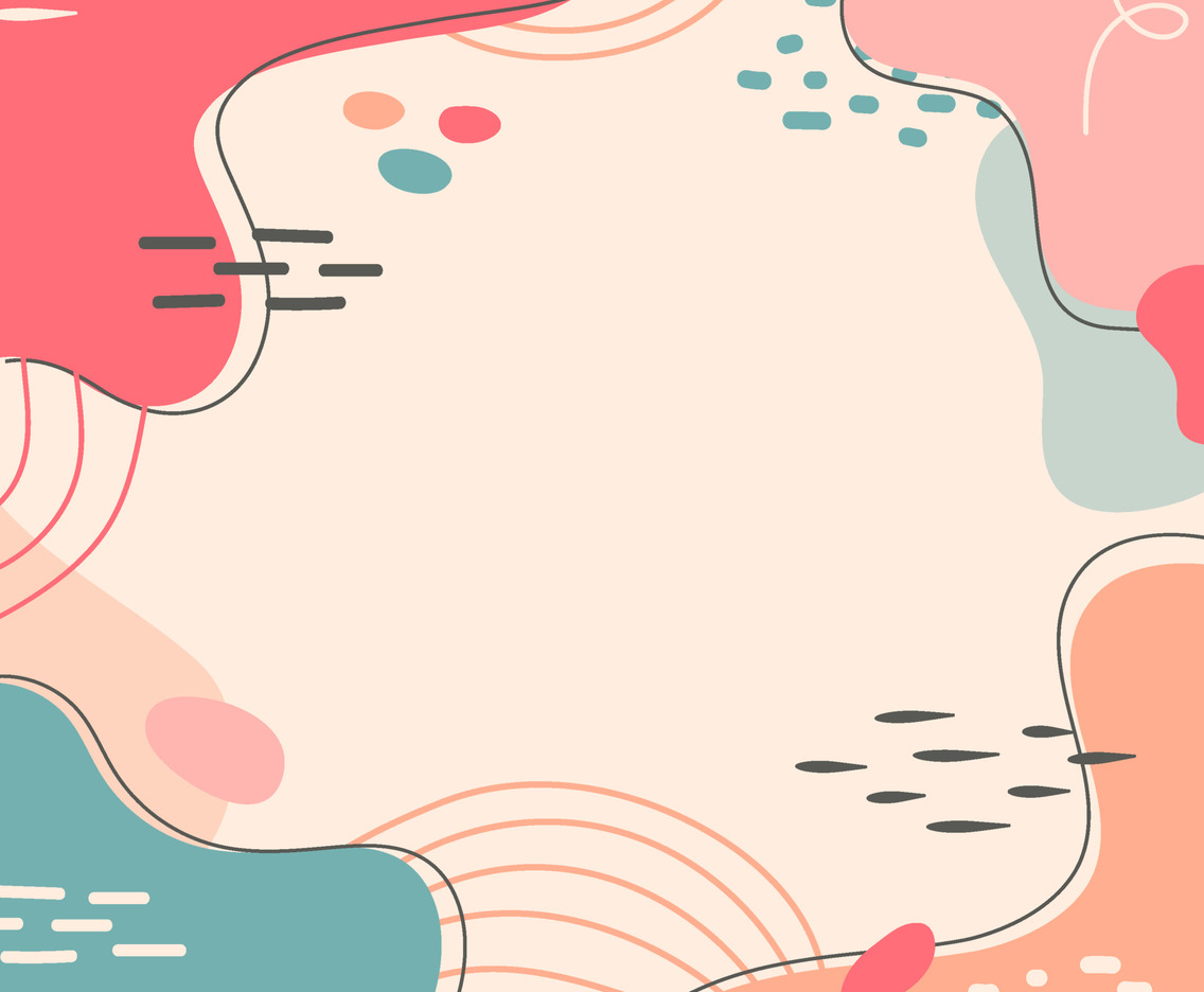 Pastel Colorful Abstract Flat Background
