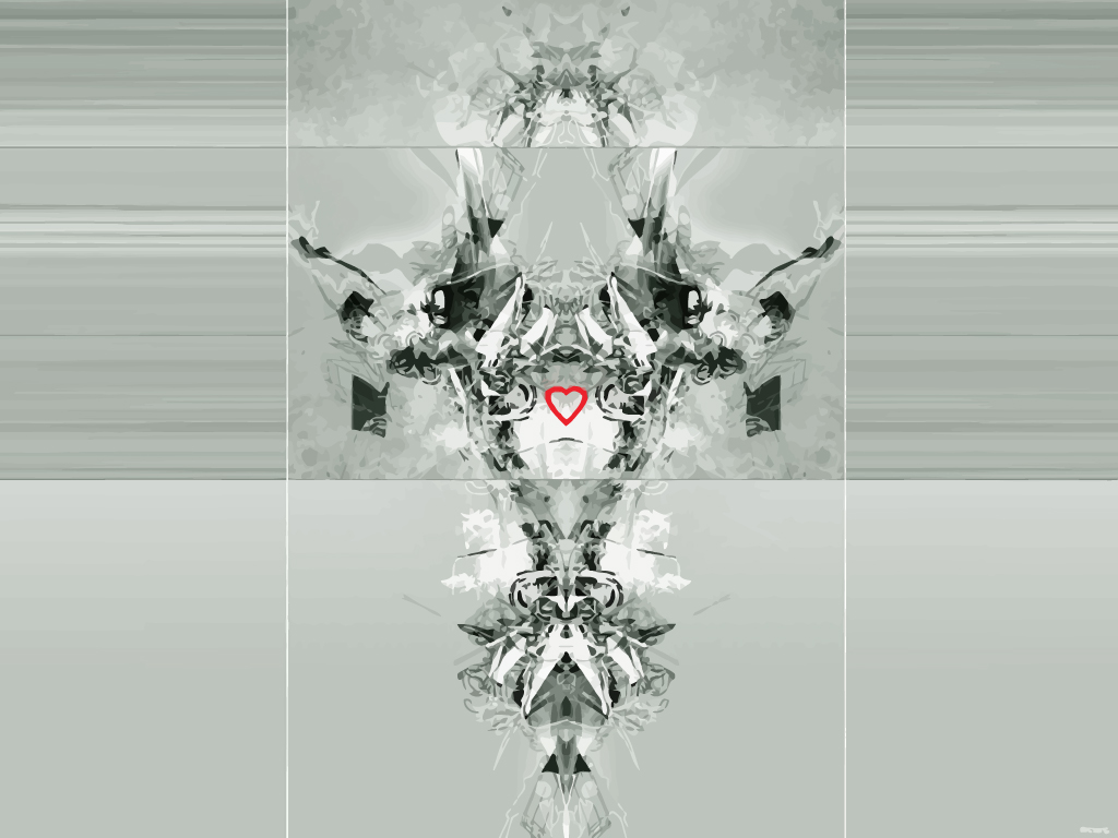 Abstract Shapes Heart