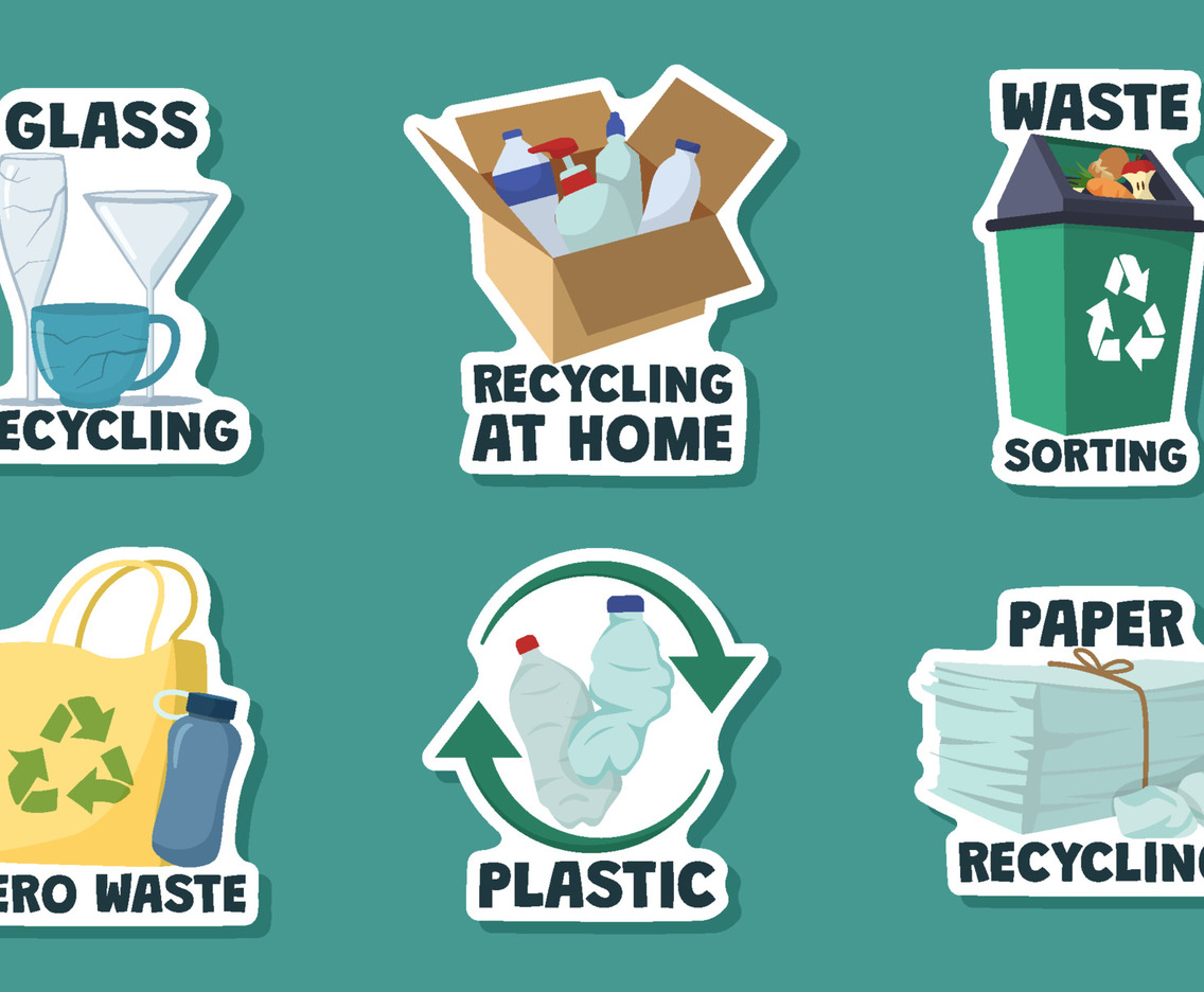 Recycling at Home Sticker