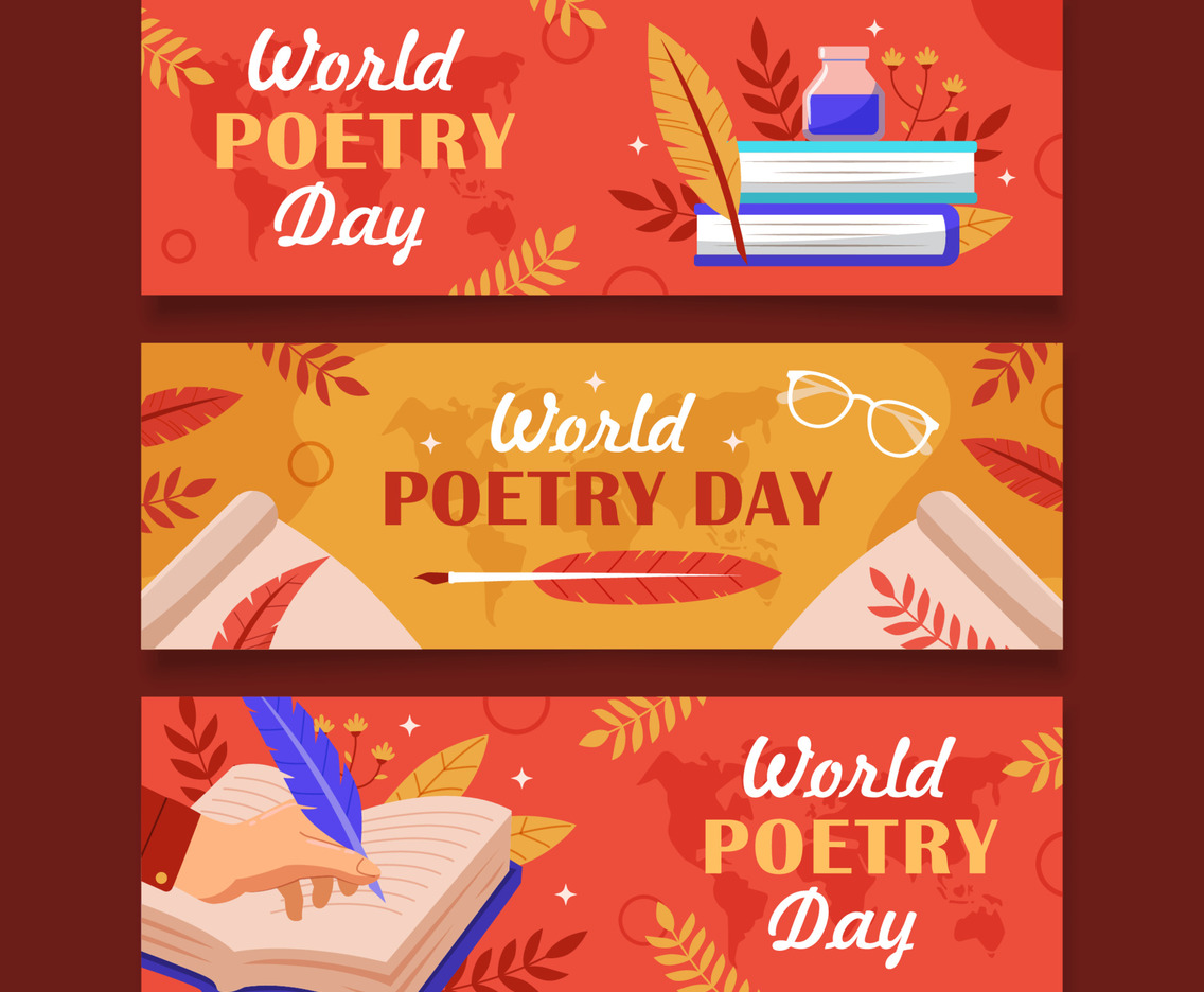 World Poetry Day Banner