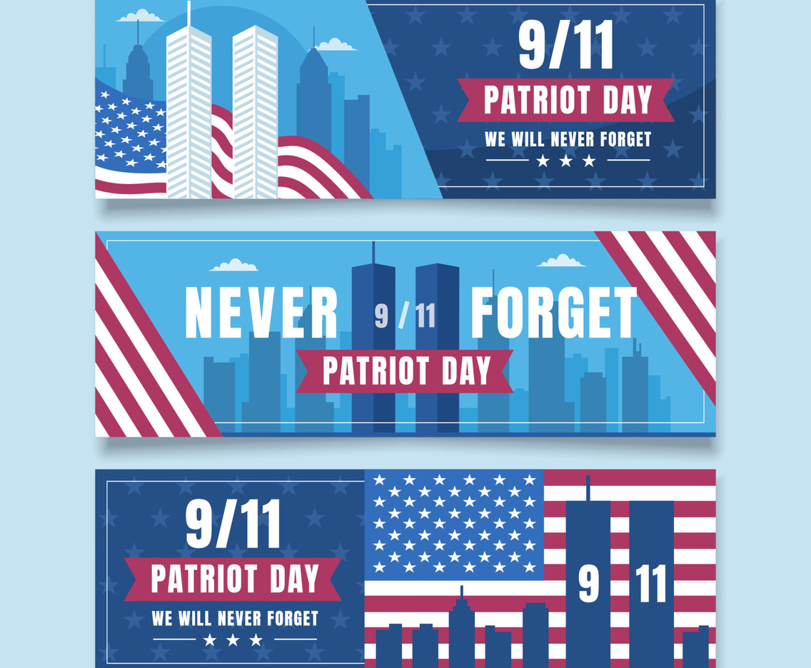 Patriot Day Banner