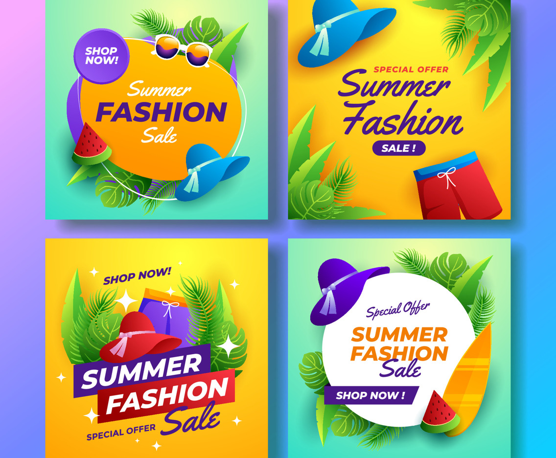 Summer Fashion Sale Social Media