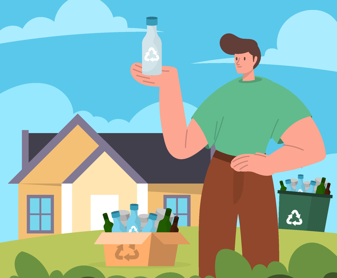Green Living Recycling at Home
