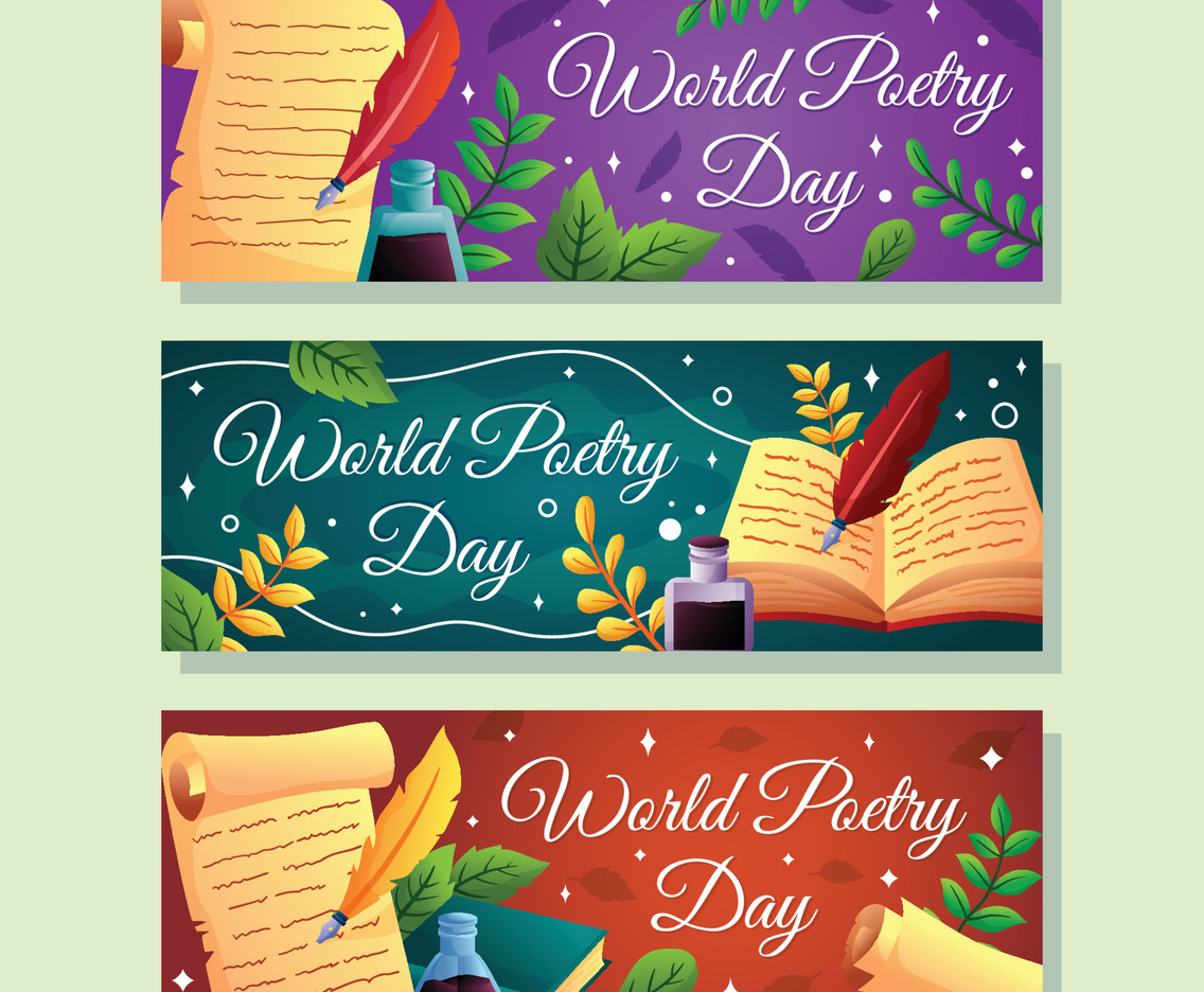 World Poetry Day Banner