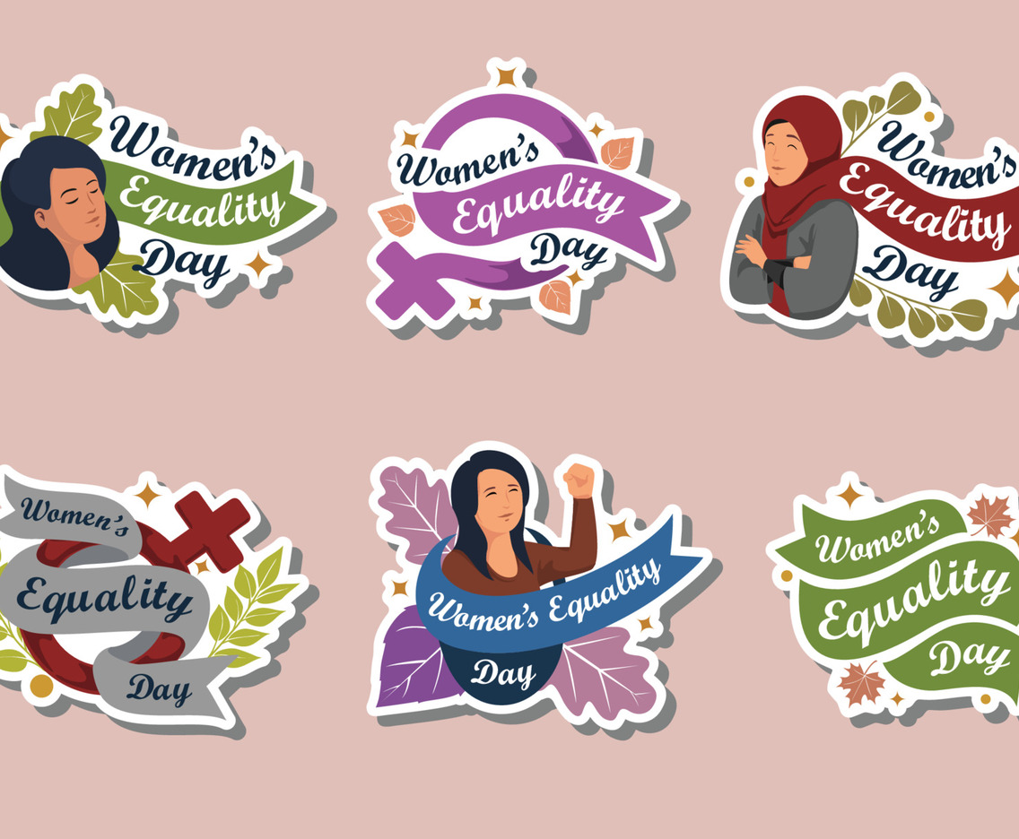 Women's Equality Day Stickers